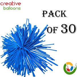 Creative Balloons 260q Balloons Blue Long Modelling Balloons for Animal Making Classic Long Twisting Balloons for Decorations Magic Balloons for Wedding Birthday Festival Decoration Pack of 30