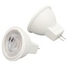 2pcs MR11 LED Light Bulbs AC12V 3W 300LM High Brightness
