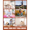 Non Slip Grip Yoga Socks for Women Breathable Cute Ruffle