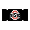 Ohio State Buckeyes License Plate (Black) Black