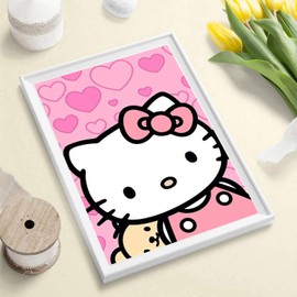 YALKIN 5D Diamond Painting Kits for Adults DIY Full Round Drill (11.8x15.7 inch) Diamond Art Pictures for Home Wall Decoration, Gifts