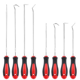 8-Piece Precision Pick and Hook, Universal Needle Hook Scraper Set, Hook Set, Seal Disassembly Tool, Extra Long Hook Set