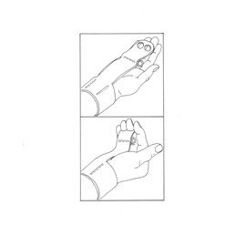 Anniel - Grip Pads Children's Bar Gloves up to 12 Years, Gymnastics Gloves, Children's Protector Set Rhythmic Sports Gymnastics, Gymnastics Gymnastics Made of Soft Leather (4 Sizes)