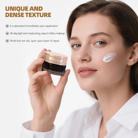 Roiii Anti-Aging Face Bandage Cream Ageless Enriching Renewal Vitamin C + Niacinamide + Hyaluronic Acid | Moisturizing Skin Lift Neck Cream for Firmer Skin to Reduce Appearance of Fine Lines (1.7Oz)