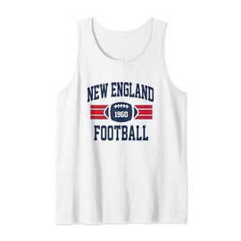 New England Football Athletic Vintage Sports Team Fan Tank Top