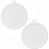 Corelle 418-PC White Cereal Bowl Plastic Lids (2-Pack)