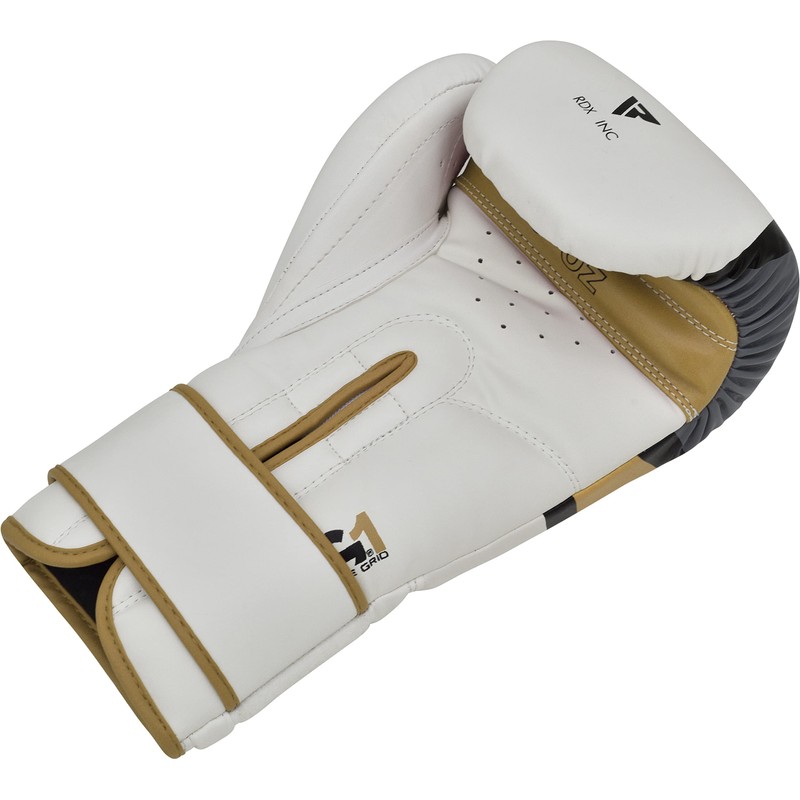 RDX Boxing Gloves Ego Muay Thai Training Maya Hide Leather