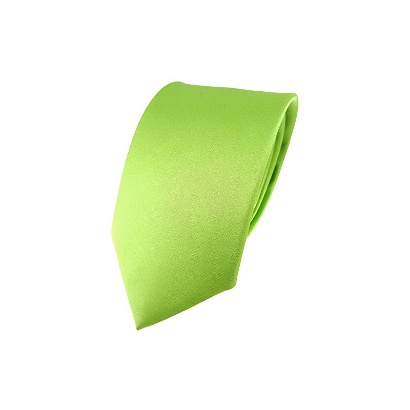 TigerTie Satin Silk Tie in Various Colours Plain - 100%