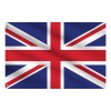 Bandera Reino Unido 1.5m X 90cm Gran Bretaña Colgable Exteri