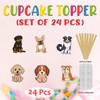Puppy Dog Cupcake Topper – Cute and Fun Dessert Decorations