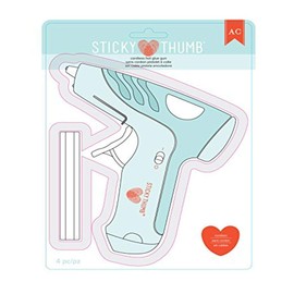 American Crafts 340278 Sticky Thumb GLUEGUN CORDLES HT, Blue