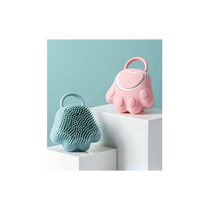 Cepillo de Baño de Silicona Rosa Seamue para Masaje y