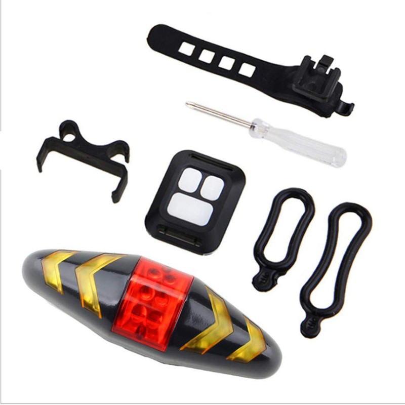 Wireless Remote Control Bike Rear Light Intelligent Bike Turn Signals