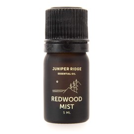 Juniper Ridge Redwood Mist Essential Oil - Refreshing Fragrance with Redwood Needles, Fir, & Bay Laurel Notes - Essential Oils are Perfect Blend for Diffusers, Aromatherapy, & More - 5ml