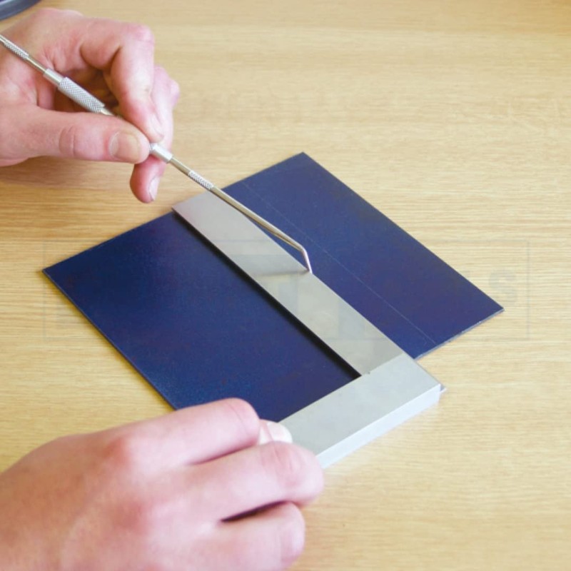 Dunnet Tools Engineers Square 3" / 75mm Durable Right Angle