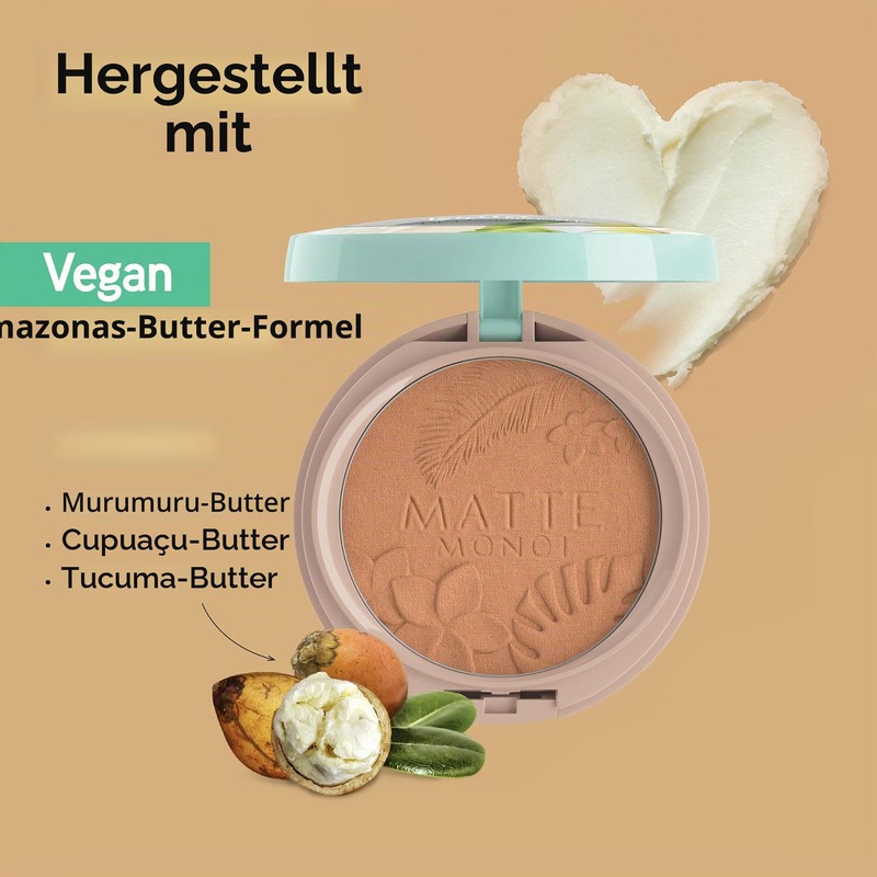 Physicians Formula, Matte Monoi Butter Bronzer Powder, Waterproof, Matte Formula