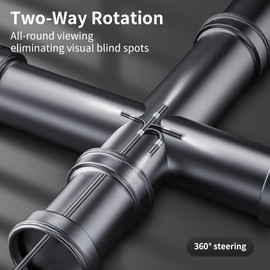 Hopefox Articulating Borescope Camera with Lights,1080P Two-Way Endoscope Camera with 0.3inch Lens,Industrial Automotive Inspection Camera Compatible with Android/iOS Phone (39inch/1m)