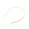 VINGTAINE HK-266-G- Metal Twist Headband Hair Accessories, Thin, Simple,