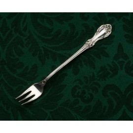 International Silver Wild Rose by International Sterling Silver Seafood Cocktail Fork 5 5/8"