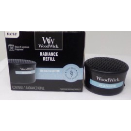 WoodWick Radiance Diffuser Refill Sea Salt & Cotton *SKU-11*
