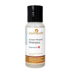 Zion Health Adama Minerals Regenrate Plus Shampoo 2 oz Liquid