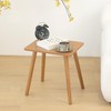AWASEN Mid Century Modern Side Table, Small End for Living