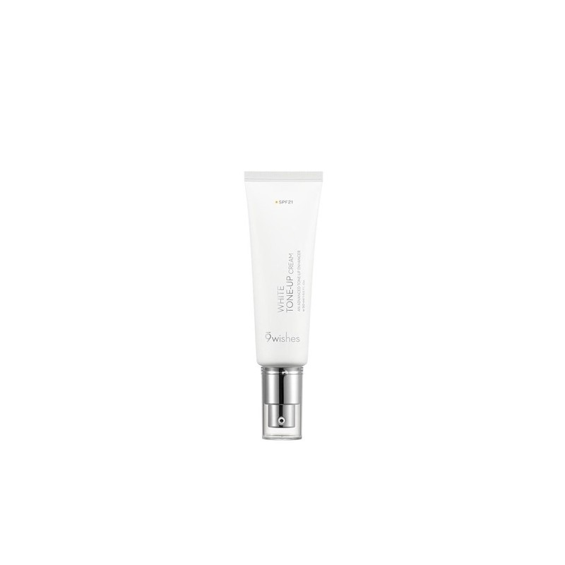 Nine Wishes Vegan White Tone-Up Cream 50ml / 나인위시스 비건