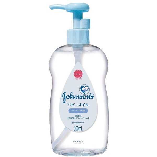 Johnson Baby Oil Fragrance-free 300ml [Htrc3]