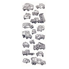 Todaya Shoten 1515 Rionzome Tenugui, Nostalgic Working Cars