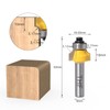 THF 5 Pieces Round Over Milling Cutter Bits, 8 mm