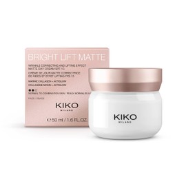 KIKO Milano Bright Lift Matte Matte Day Cream with Lifting Effect and Sea Collagen - Lsf 15