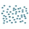 2880PCS Art Nail Rhinestones non Hotfix Glue Fix Round Crystals