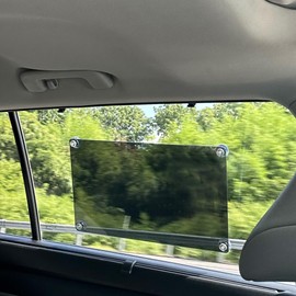 Glare Guard Baby Bud Car Window Shades for Baby, 15" x 8.5" Polarized Sun Shade Blocker, Reduce Harmful UV Rays Protection up to 99.99%, Side Window Screens for SUV