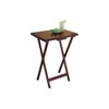 Winsome Alex Folding Snack Tables Set, for Living Room, 26",