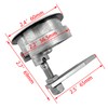 2PCS STAINLESS STEEL MARNE NON LOCKING COMPRESSION LIFT BOAT HATCH