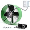 Vent Attic Fan with Adjustable Thermostat, 15" Gable Mount Ventilation