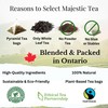 Majestic Tea HIBISCUS TEA, Herbal Refreshment| Crimson Tea| Hibiscus Flowers-