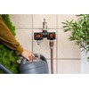 Gardena 8193 Two-Way Garden Hose Splitter with Flow Control Valves,