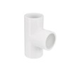 sourcing map PVC Pipe Fitting, 4 Way Cross 6Pcs, T-Shaped
