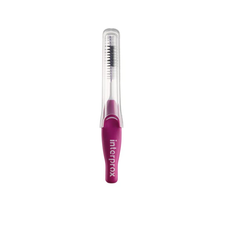 Interprox 4868623 'S Reinigung der Zahnzwischenräume Pinsel, Blister – 6, Violett