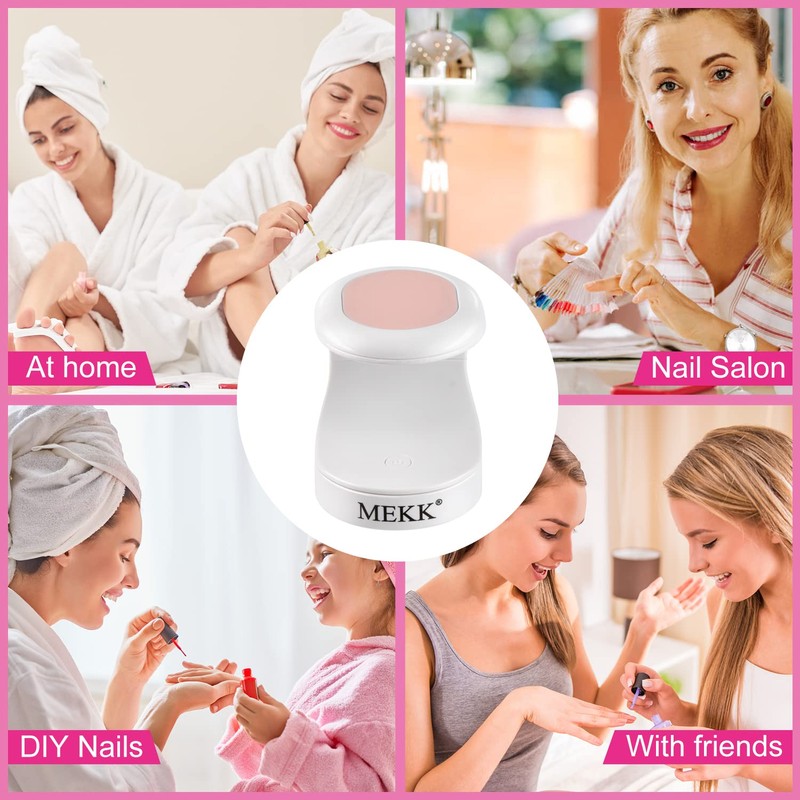 MEKK Mini UV Light for Gel Nails,16W Single Finger UV