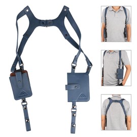 wiipara Hidden Forearm Shoulder Bag, Anti-Theft Shoulder Holster Money Belt Holster Bag, Wallet with Forearm Holster Secret Bag for Safety when Travelling Sports Work