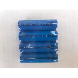 NH 4/8/12-Pc Size 400mAH 3.2V  14500 AA Lithium Ion (LiFePO4)Recha - 8  batteries