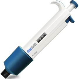 ONiLAB Micro Pipette Variable Pipette Adjustable Capacity Pipette Variable Dispensing Trace Liquid Dispensing Weighing (2-10ml)