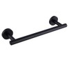 Matte Black Hand Towel Bar SUS 304 Stainless Steel 12-Inch