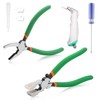SPEEDWOX 10PCS Heavy Duty Glass Running Pliers Breaker Grozer Pliers
