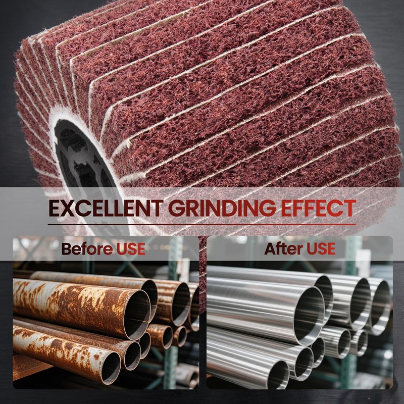 Nylon Brush Sanding Roller Brush Satin Roller, Sanding Roll Brush,