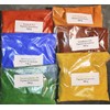 Beton-ABC Pigments, Iron Oxide, 6 Different Shades, 100 g Each