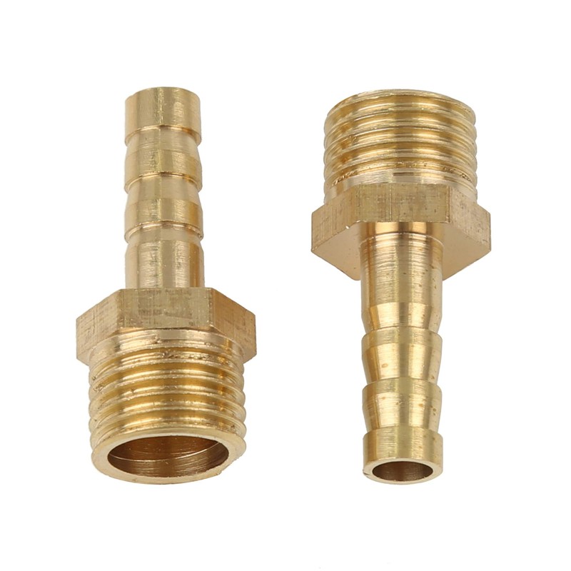 X AUTOHAUX 6mm Hose ID X 1/4'' NPT Male Brass