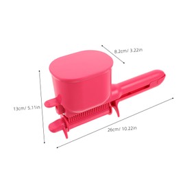 VICASKY Hair Dyeing Tools Intelligent Hair Dye Brush with Roller Ergonomic Design for Smooth Application Versatile for Coloring Bleaching Perming for Home Salon Use